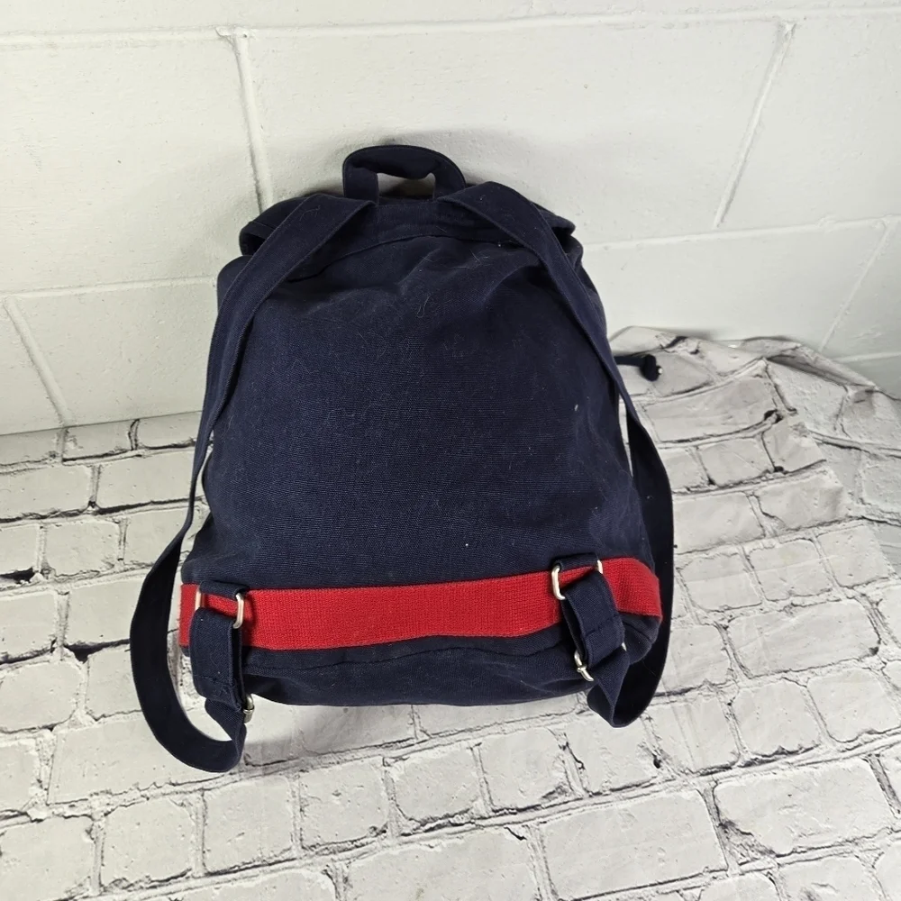 Vtg 90s y2k Tommy Hilfiger spell out drawstring backpack